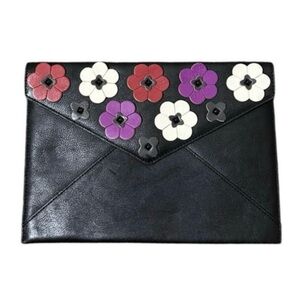 Rebecca Minkoff Leo Floral Applique Clutch
